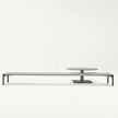 Plano Outdoor Coffee Table by Paola Lenti Crafted with Steel and Concrete for a Stylish Outdoor Aesthetic | Casa Design Group