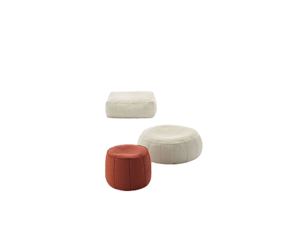 Modern Play Outdoor Pouf by Paola Lenti Perfect for Outdoor Spaces Casa Design Group
