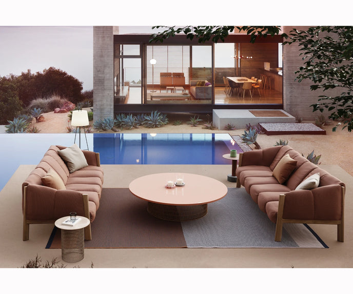 Plumon 3 Seater Sofa I Kettal