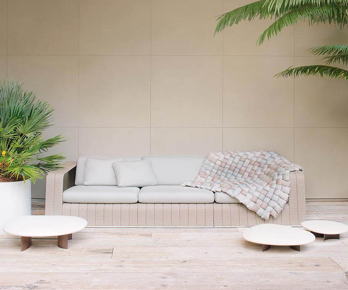 Modern Plump Outdoor Pads by Paola Lenti Padding for Added Comfort Casa Design Group