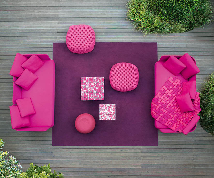 Modern Plump Outdoor Pads by Paola Lenti Padding for Added Comfort Casa Design Group