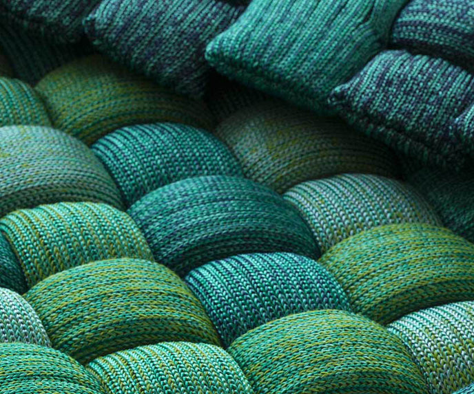 Modern Plump Outdoor Pads by Paola Lenti Padding for Added Comfort Casa Design Group