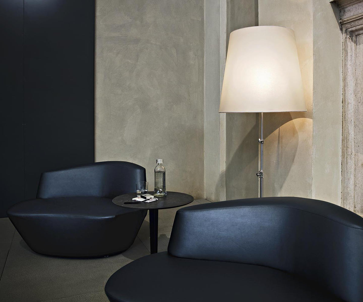 Polar Lounge Chair with sculptural upholstered design and contemporary silhouette Casa Design Group