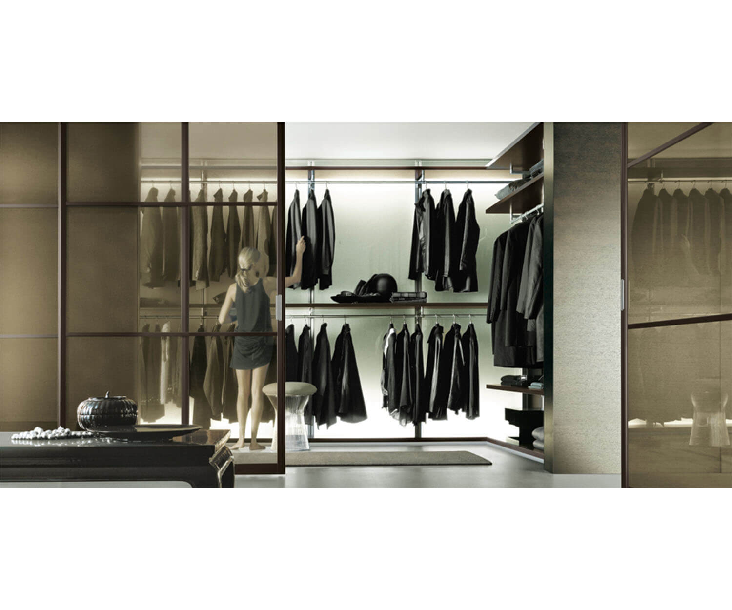 Siparium sliding doors Rimadesio