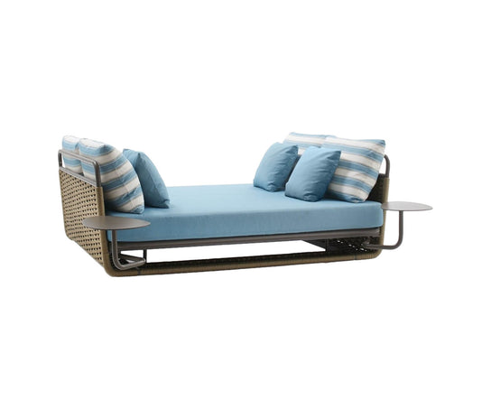 High End Portofino ART. 9766 Daybed by Roberti Rattan Casa Design Group