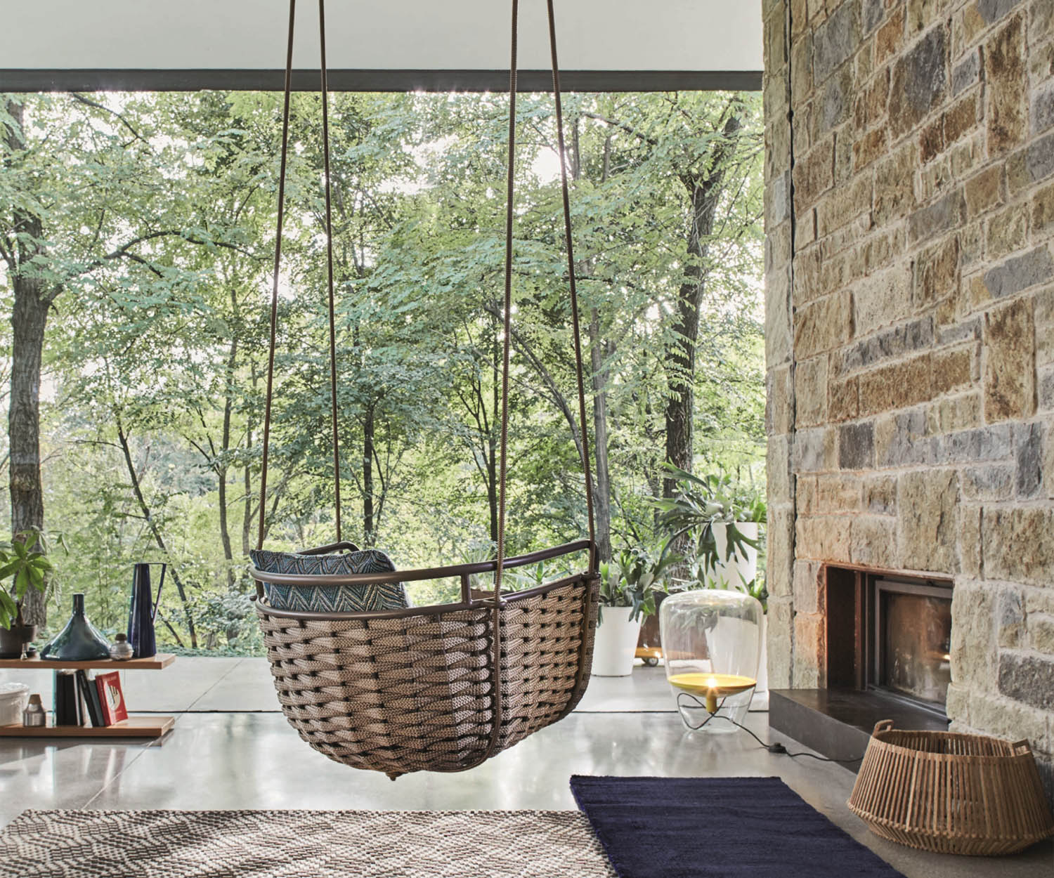 High End Portofino ART. 9770 Swing Sofa by Roberti Rattan Casa Design Group