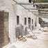 Modern Portofino Outdoor Deck Chair by Paola Lenti Featuring Natural Wood Structure Casa Design Group