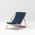 Modern Portofino Outdoor Deck Chair by Paola Lenti Featuring Natural Wood Structure Casa Design Group