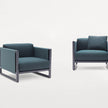 High-end Portofino Outdoor Lounge Chair by Paola Lenti Featuring a Heartwood Frame Casa Design Group