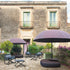 Foldable Portofino Outdoor Side Table by Paola Lenti Casa Design Group