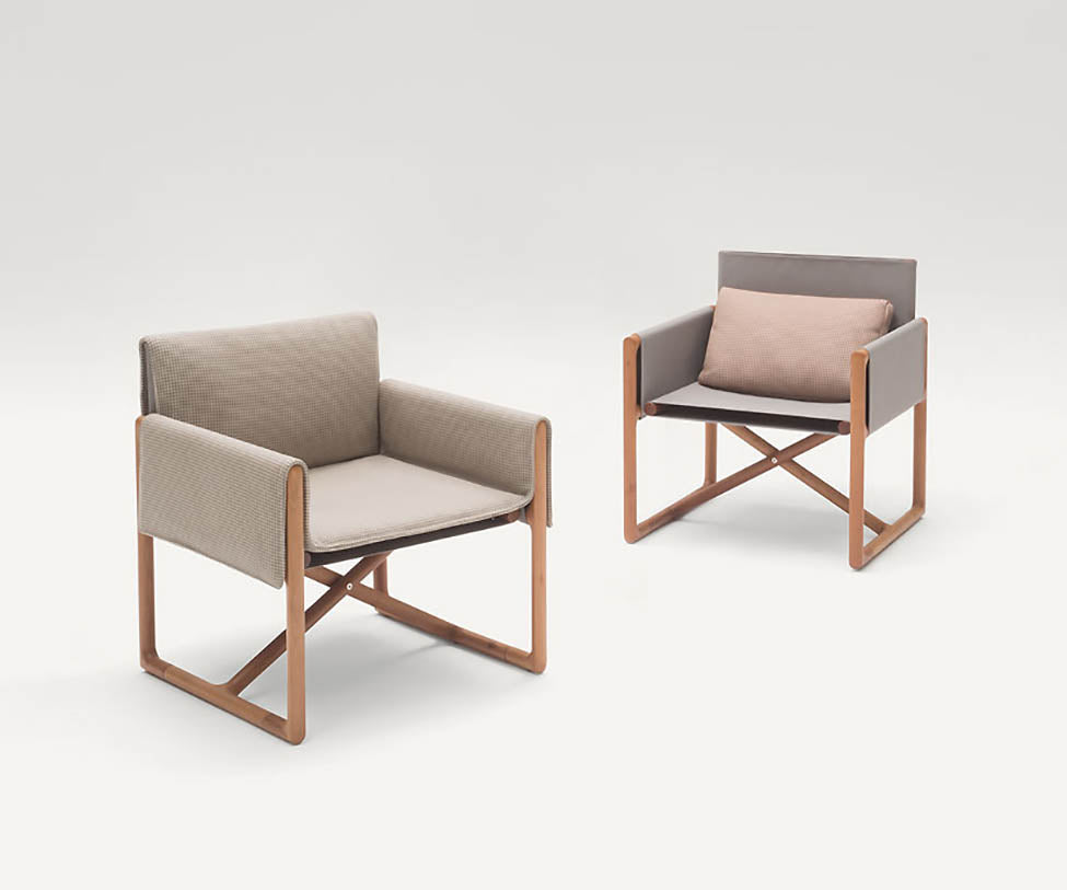 Portofino Folding Chair | Paola Lenti