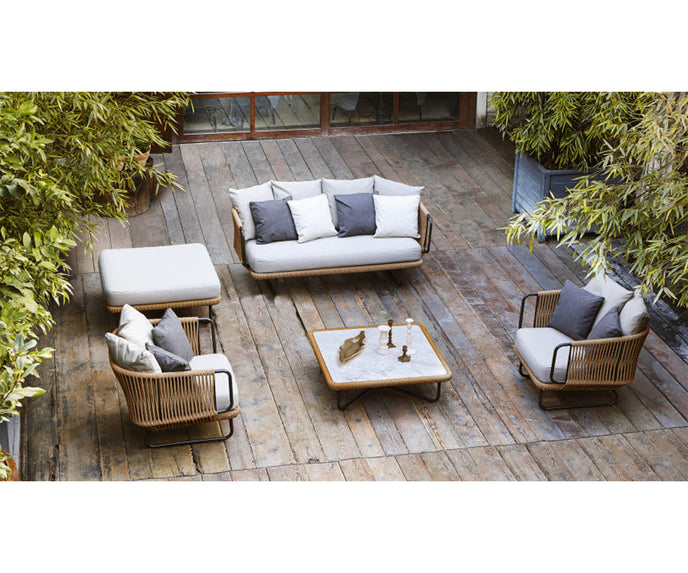 Varaschin Babylon Side Table with Synthetic Fiber Rope
