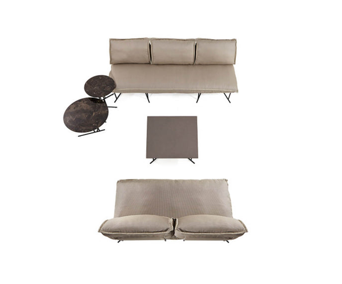 High end Colorado Side Table by Varaschin Casa Design