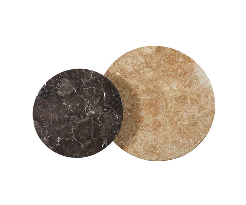 High end Colorado Round Side Table by Varaschin Casa Design