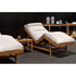 High end Barcode Relax Lounger by Varaschin Casa Design