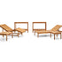 High end Barcode Relax Lounger by Varaschin Casa Design