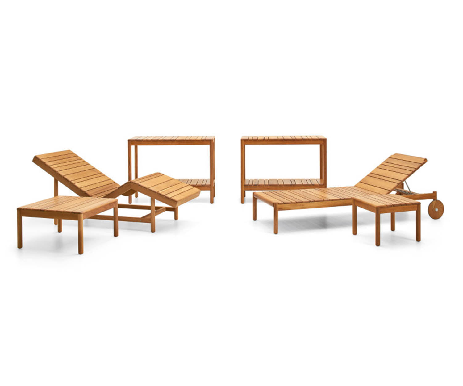 High end Barcode Relax Lounger by Varaschin Casa Design