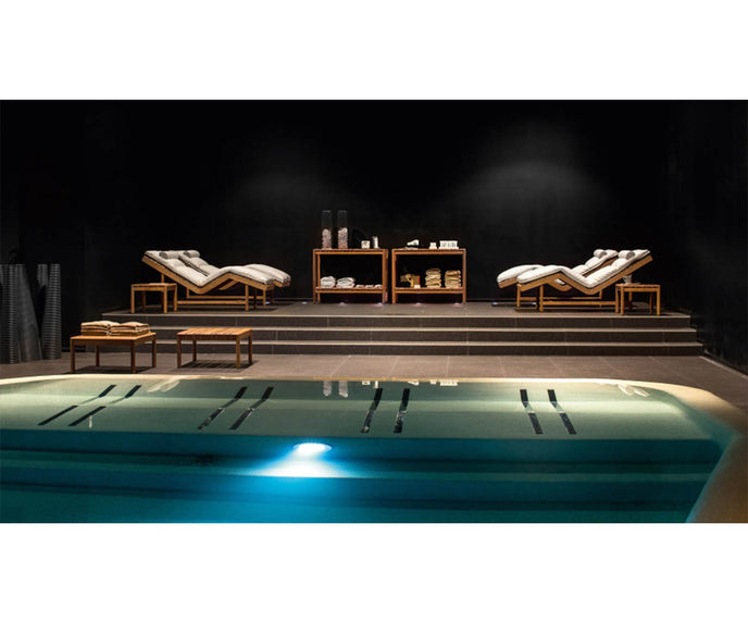 High end Barcode Relax Lounger by Varaschin Casa Design