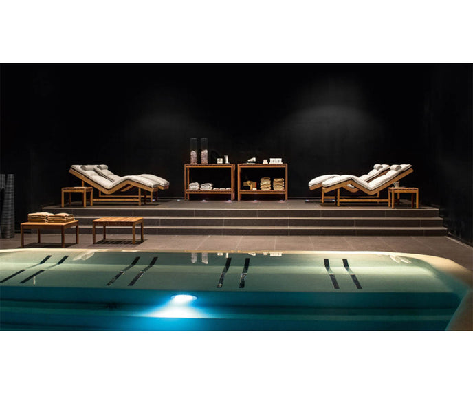 High end Barcode Side Table by Varaschin Casa Design