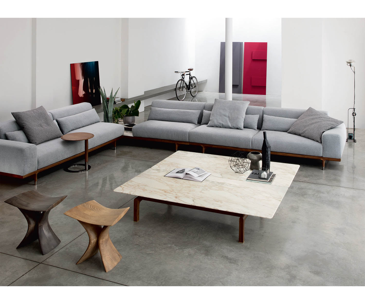 Quay Rettangolare Coffee Table Porada