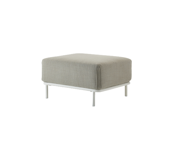 High End Queen ART. 4427 Pouf by Roberti Rattan Casa Design Group