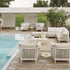 High End Queen ART. 4427 Pouf by Roberti Rattan Casa Design Group