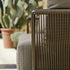 High End Queen ART. 4432 2 Seater Sofa by Roberti Rattan Casa Design Group