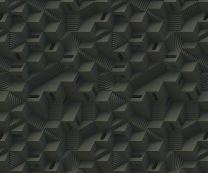 Maze Tical Rectangle Rug Moooi