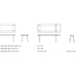 High End Rail Table by Zeitraum Casa Design Group