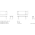 High End Rail Table by Zeitraum Casa Design Group