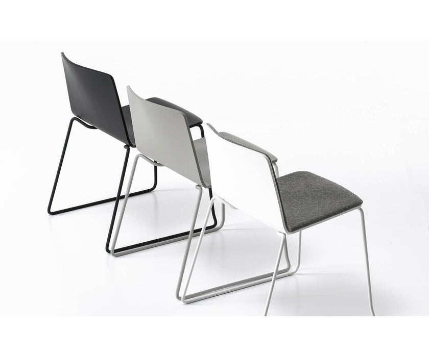 High end Rama Slide Base Chair by Kristalia Casa Design