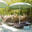 Luxurious Rams Outdoor Sun Bed by Paola Lenti Italian Lounging Furniture Casa Design Group
