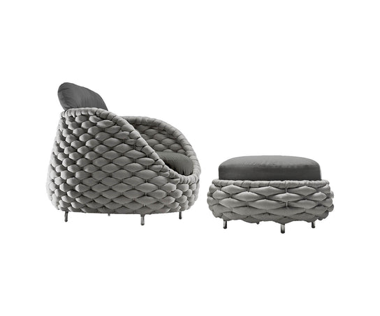 High end Rapunzel Ottoman by Kenneth Cobonpue Casa Design