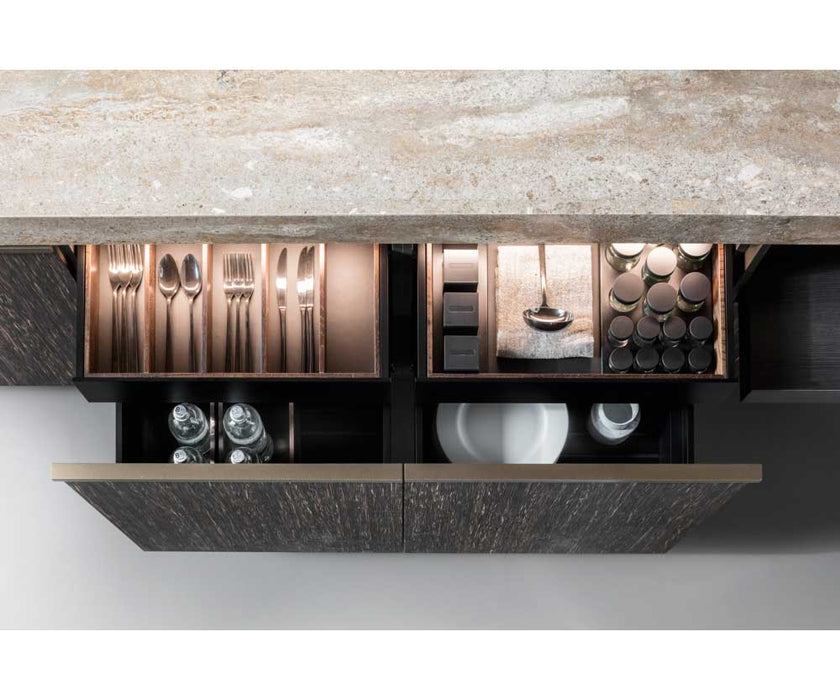 High End Ratio Kitchen by Molteni&C Casa Design