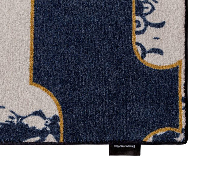 Dutch Sky Blue Rug Moooi 