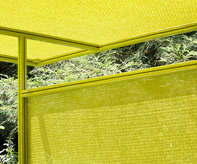 Luxury Resort Outdoor Modular Shading Structure by Paola Lenti for High-end Outdoor Spaces Casa Design Group