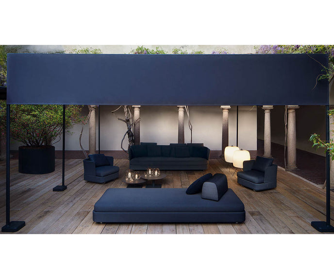 Luxury Resort Outdoor Modular Shading Structure by Paola Lenti for High-end Outdoor Spaces Casa Design Group
