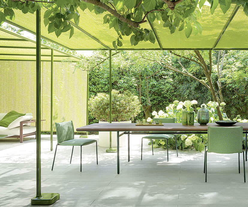 Luxury Resort Outdoor Modular Shading Structure by Paola Lenti for High-end Outdoor Spaces Casa Design Group