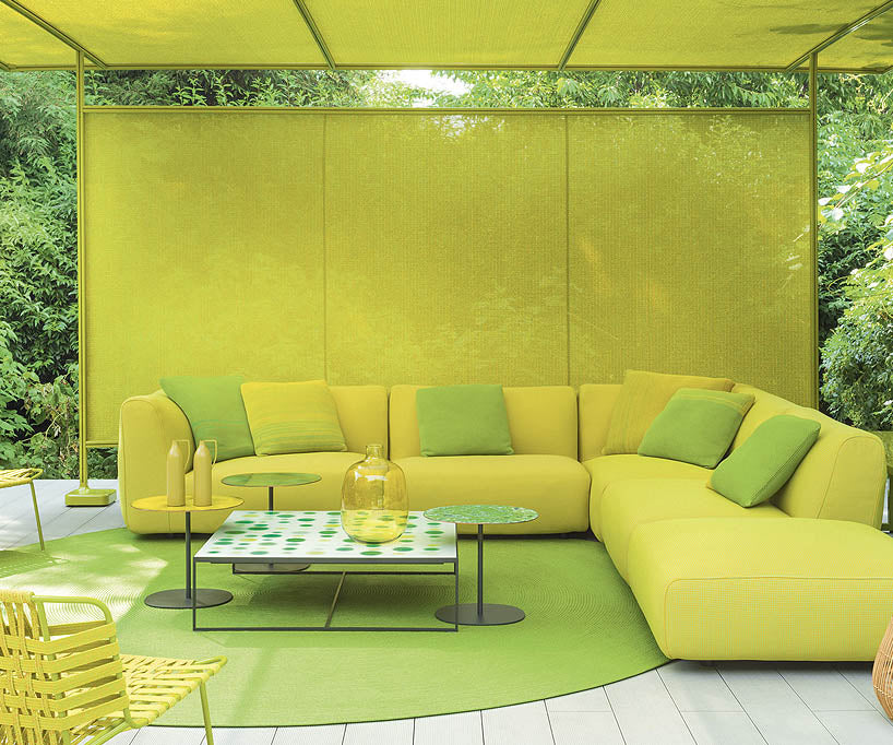Luxury Resort Outdoor Modular Shading Structure by Paola Lenti for High-end Outdoor Spaces Casa Design Group