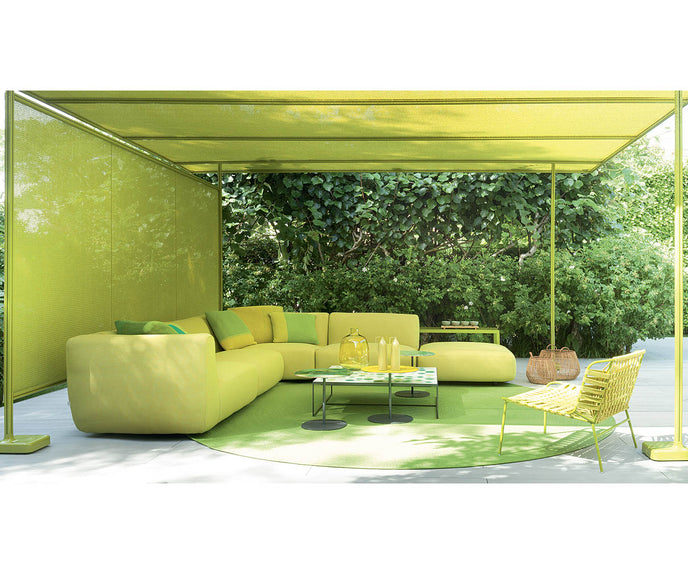 Luxury Resort Outdoor Modular Shading Structure by Paola Lenti for High-end Outdoor Spaces Casa Design Group
