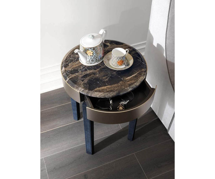 High end Ring Bedside Table by Longhi Casa Design