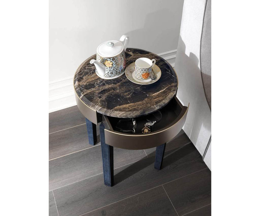 High end Ring Bedside Table by Longhi Casa Design