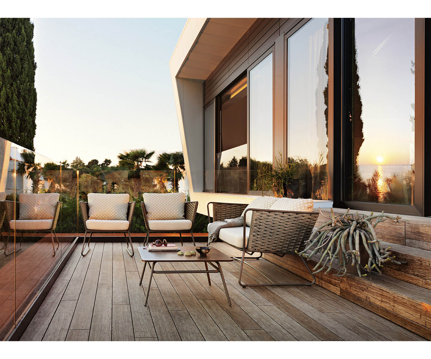 High end Portofino ART. 9741 Armchair by Roberti Rattan Casa Design