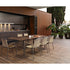 High end Portofino ART. 9775 Dining Table by Roberti Rattan Casa Design
