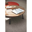 Stylish Piper 012 Round Outdoor Coffee Table with Aluminium Frame | Casa Design Group