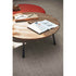 Stylish Piper 012 Round Outdoor Coffee Table with Aluminium Frame | Casa Design Group