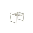 Elegant Leaf Design Folia Outdoor Footrest by Royal Botania Casa Design Group