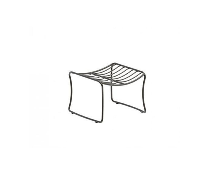 Elegant Leaf Design Folia Outdoor Footrest by Royal Botania Casa Design Group