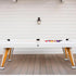 Luxury Diagonal Outdoor Pool Table by RS Barcelona Casa Design Group