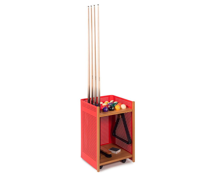 Modern indoor billiard cue rack by RS Barcelona Casa Design Group